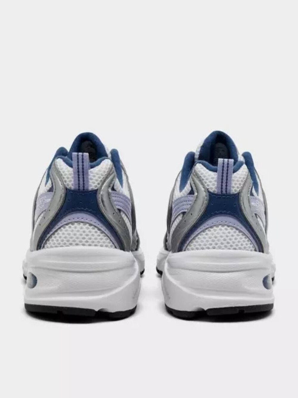 Women's New Balance 530 Shoes - Silver Metallic / Daybreak / Magic Blue U53052N - Picture 11 of 13